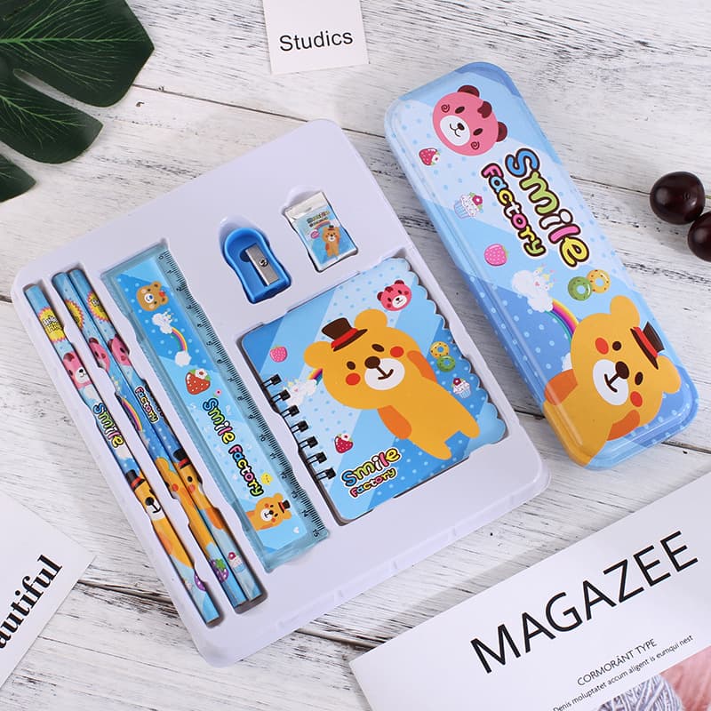 Product image of Cartoon Animal School Geometry Sett Animal School Supplies